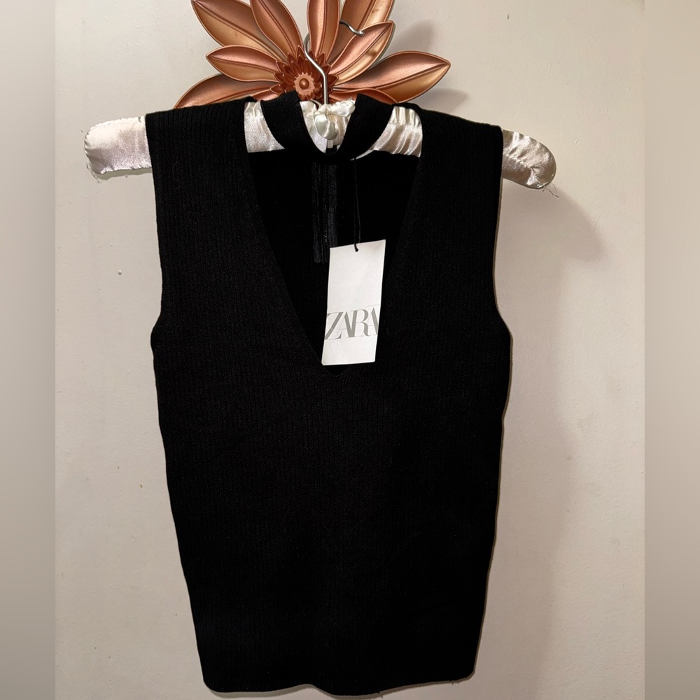 Zara Black Tank Top